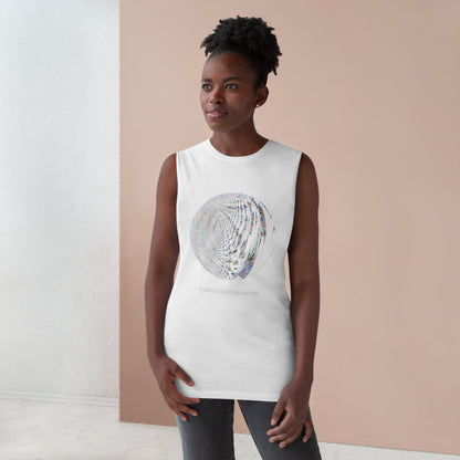 Unisex Barnard Tank - Fractal Moon No.2