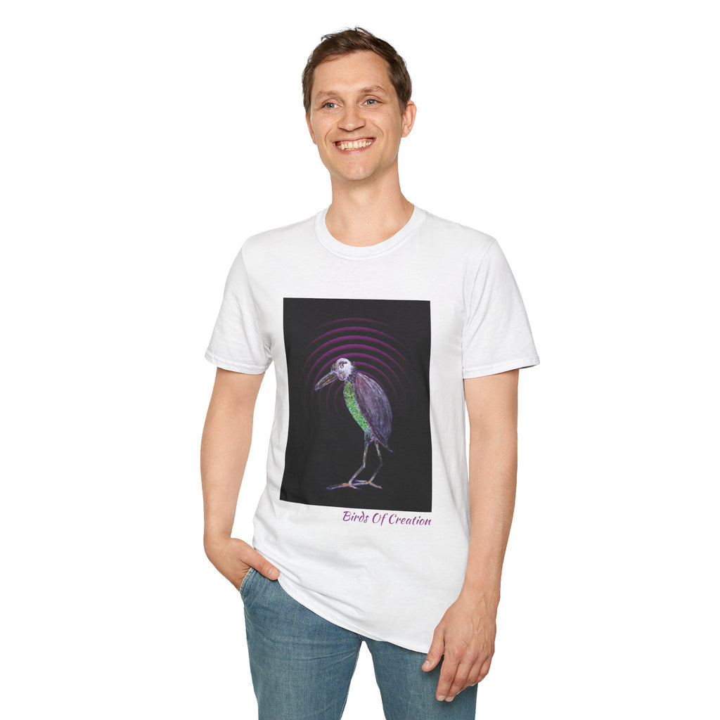 Unisex Softstyle T-Shirt - Birds Of Creation No.2b