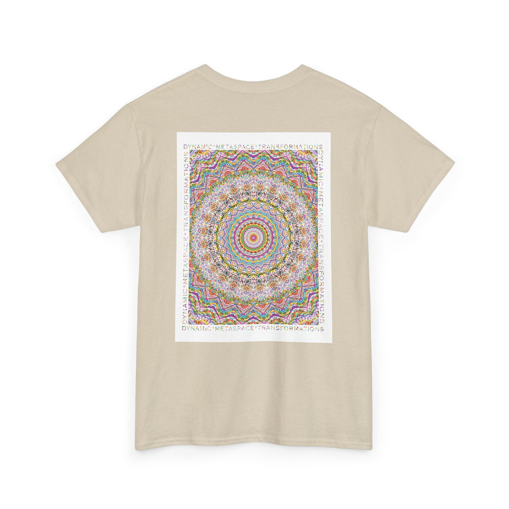 Unisex Heavy Cotton Tee (Back) - DMT Seer No.9