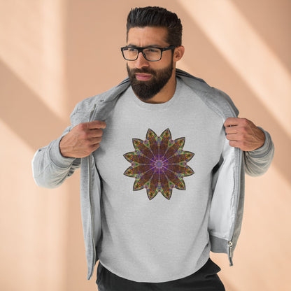 Unisex Crewneck Sweatshirt - Love Light Mandalas No.13