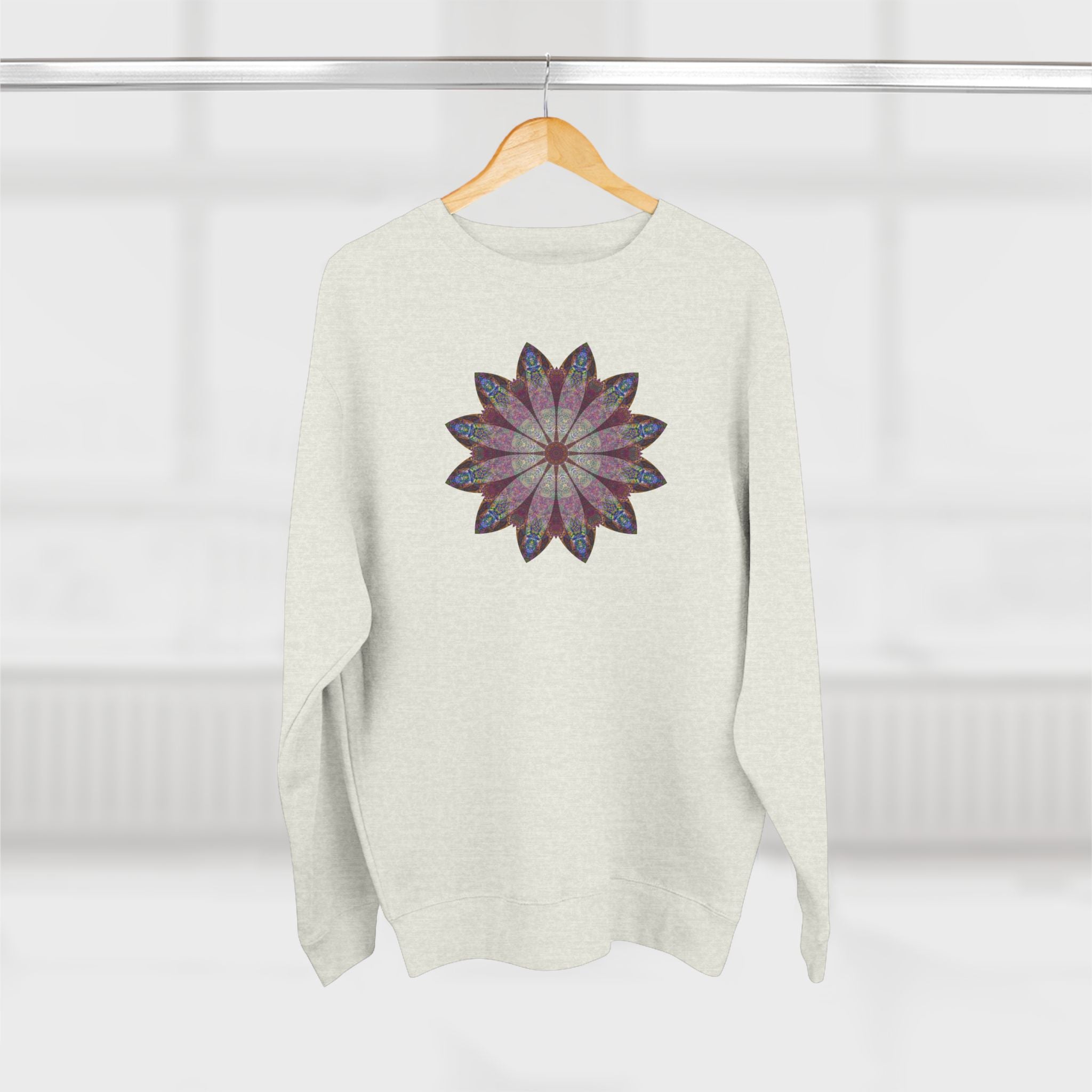 Unisex Crewneck Sweatshirt - Love Light Mandalas No.9