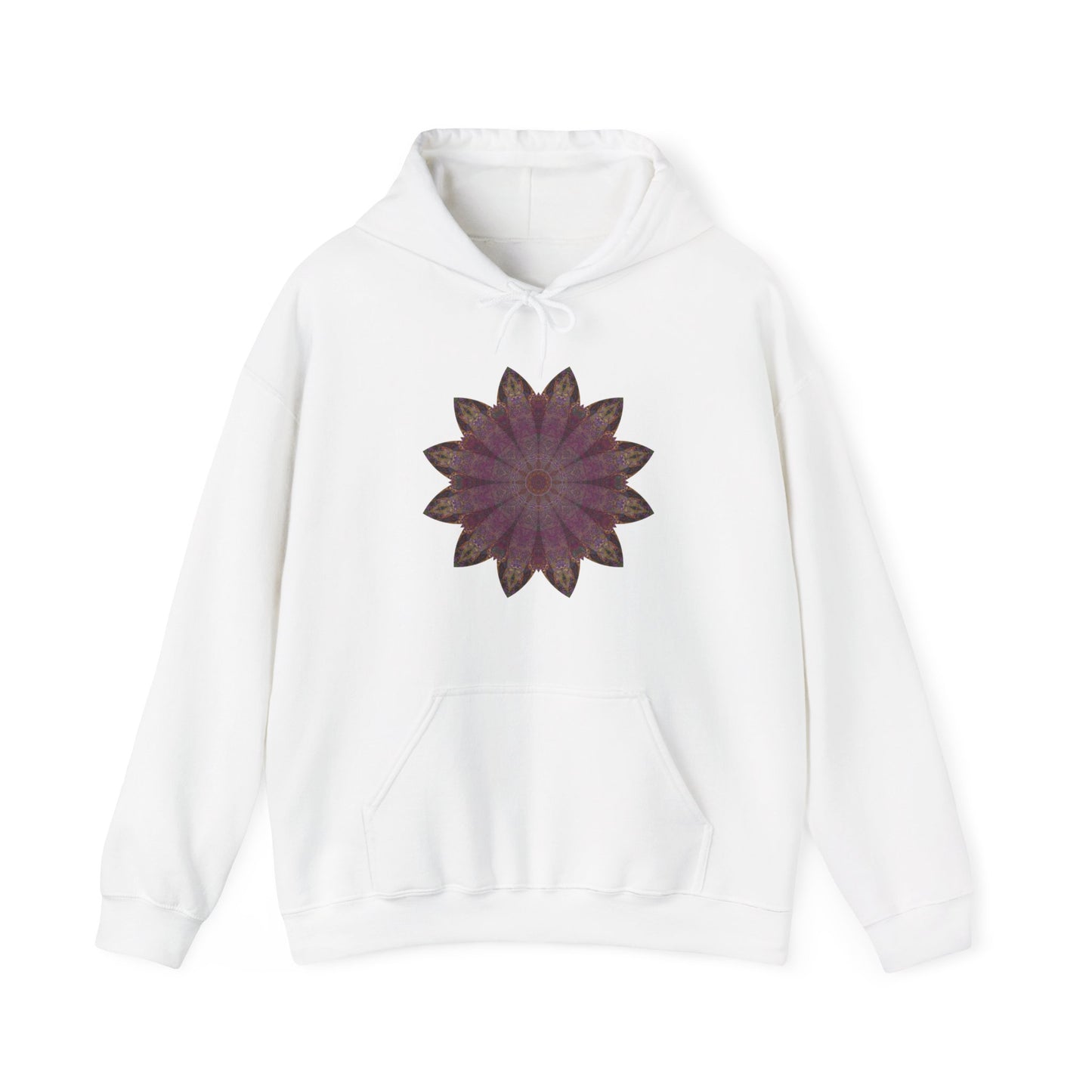 Unisex Heavy Blend™ Hooded Sweatshirt - Love Light Mandalas No.6