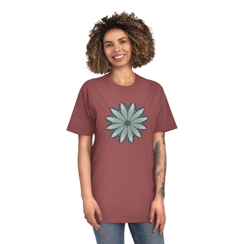Unisex Faded Shirt - Love Light Mandalas No.22