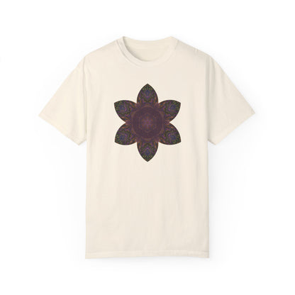 Unisex Garment-Dyed T-shirt - Love Light Mandalas No.3