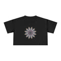 Women's Cropped Tee - Love Light Mandalas No.21