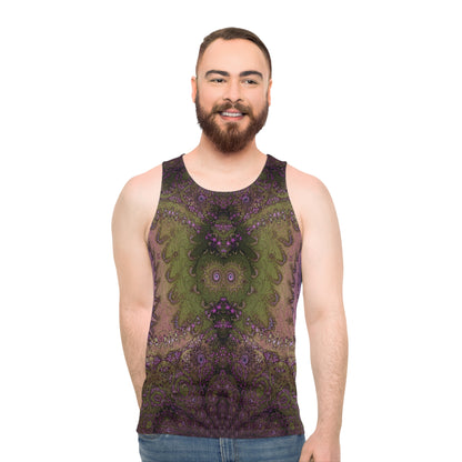 Unisex Tank Top - Love Light Fractals No.8