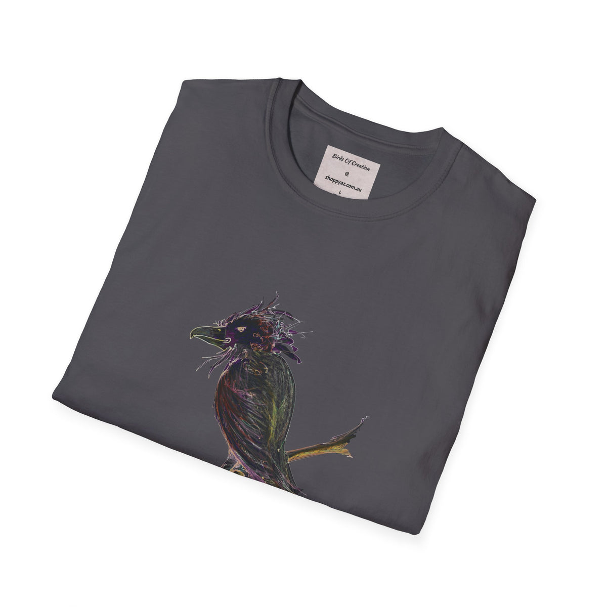 Unisex Softstyle T-Shirt - Birds Of Creation No.1