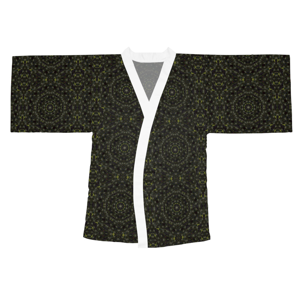Long Sleeve Kimono Robe - P5 Kaleidoscopic No.2