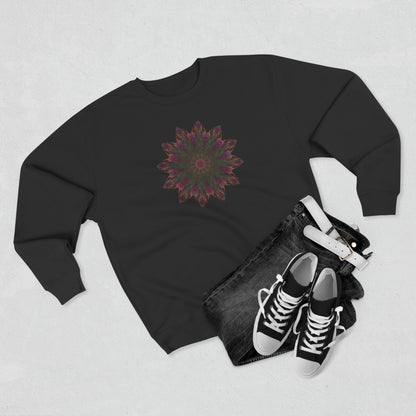 Unisex Crewneck Sweatshirt - Love Light Mandalas No.7