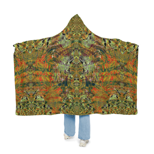 Snuggle Blanket - Love Light Fractals No.4