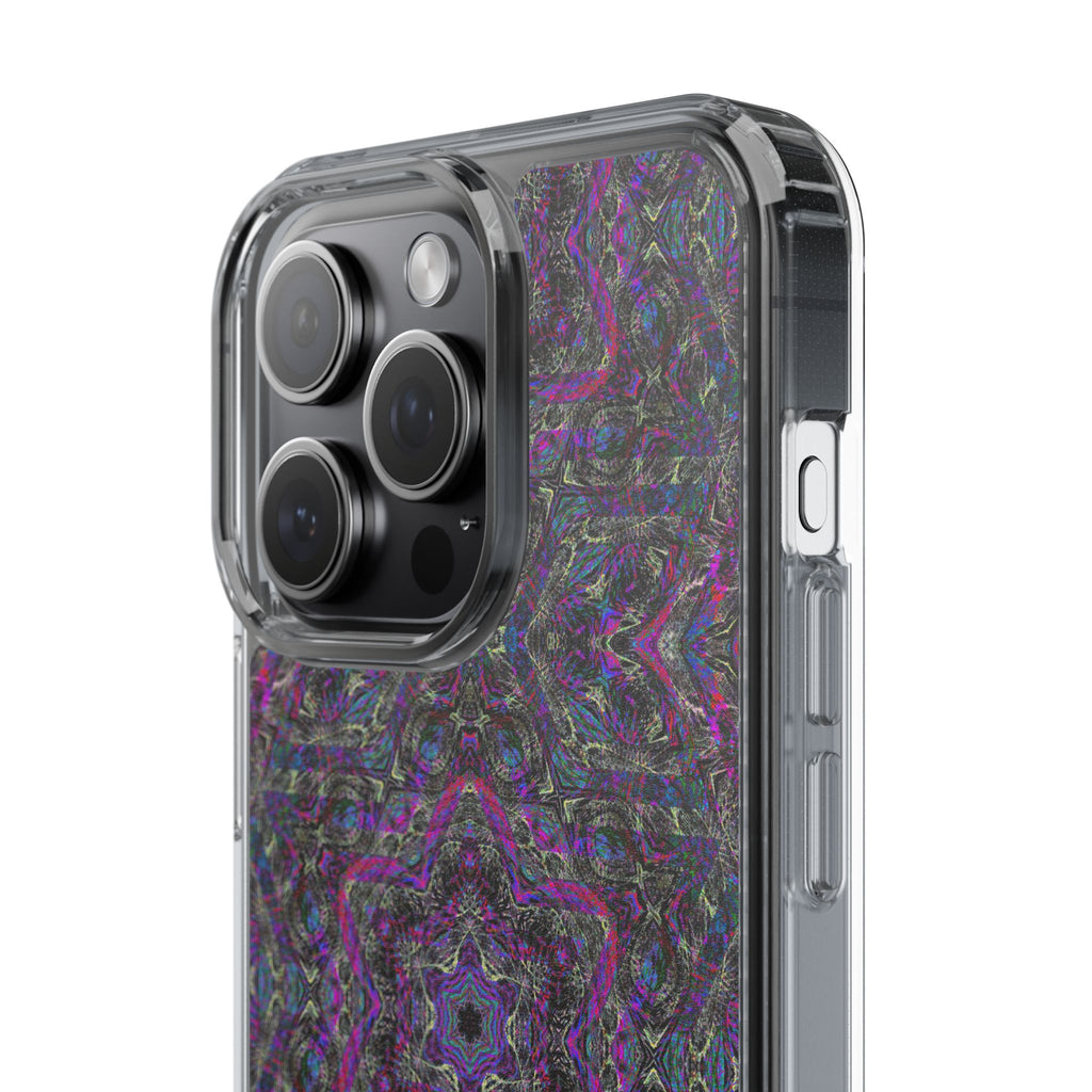 iPhone 15 Clear Case – P5 Kaleidoscopic No.33