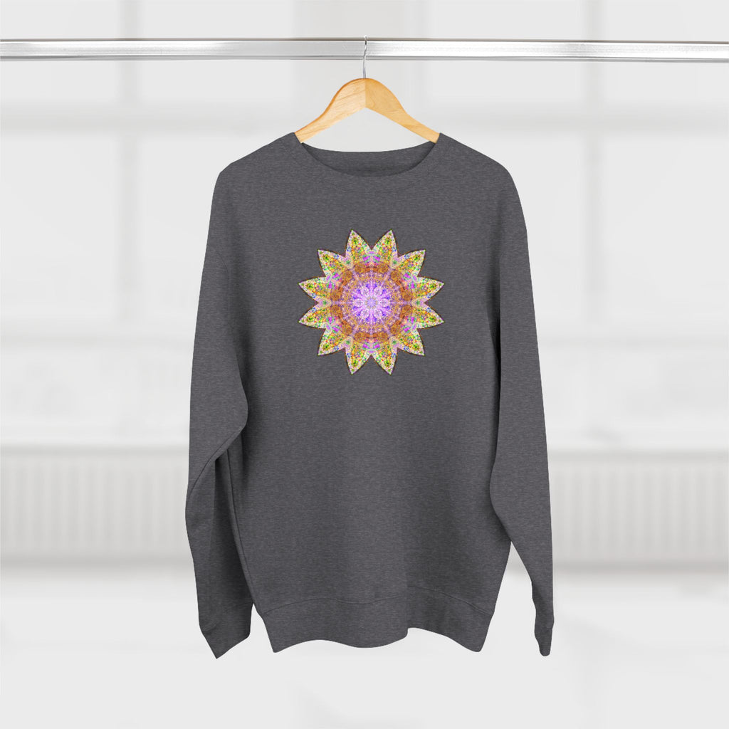 Unisex Crewneck Sweatshirt - Love Light Mandalas No.14