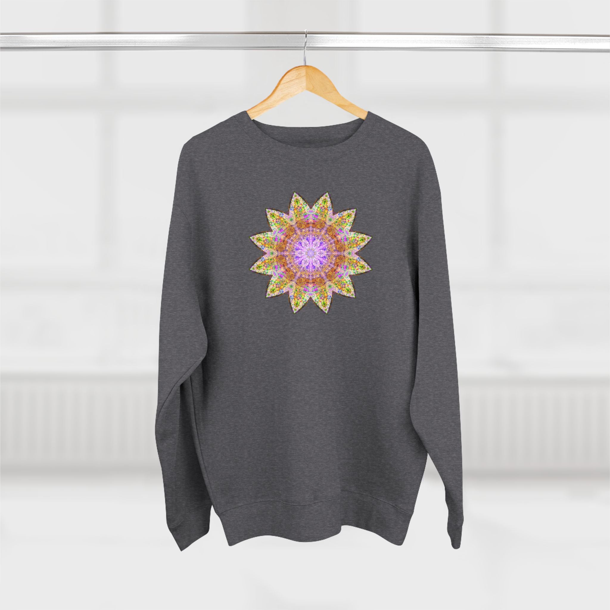 Unisex Crewneck Sweatshirt - Love Light Mandalas No.14