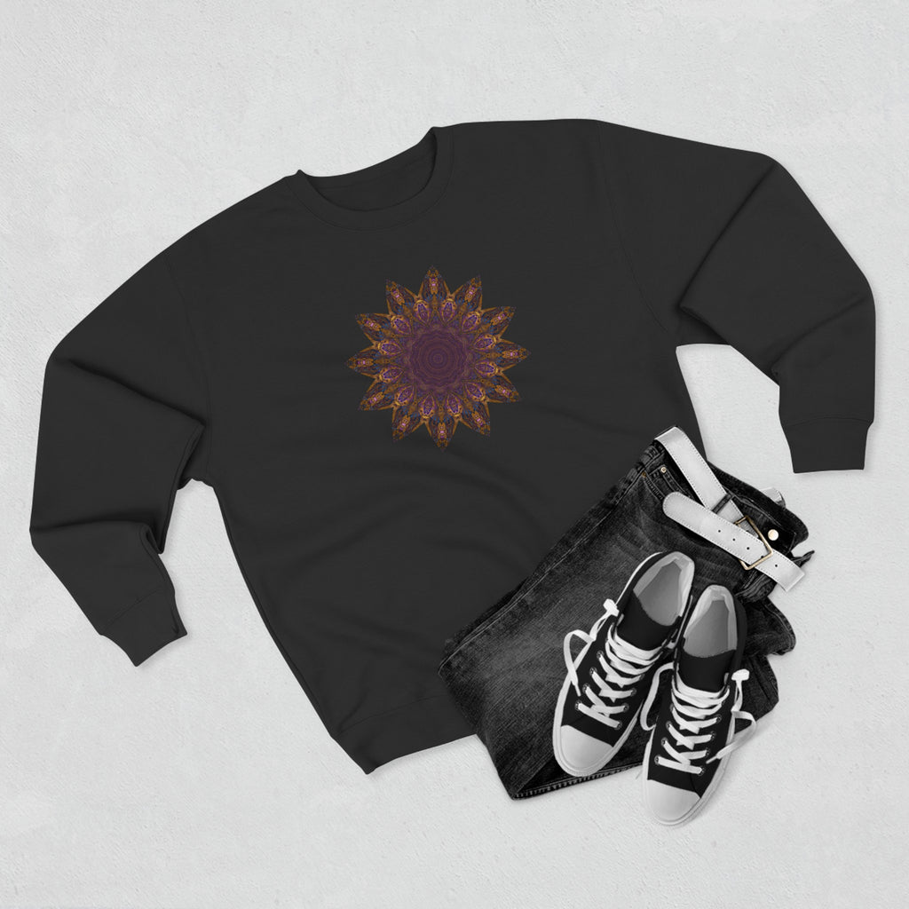 Unisex Crewneck Sweatshirt - Love Light Mandalas No.1