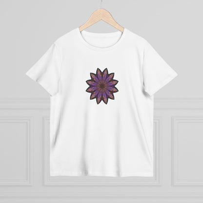 Women’s Maple Tee - Love Light Mandalas No.23
