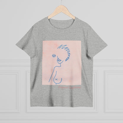 Women’s Maple Tee - Frequent Daydreams Sketch No.46