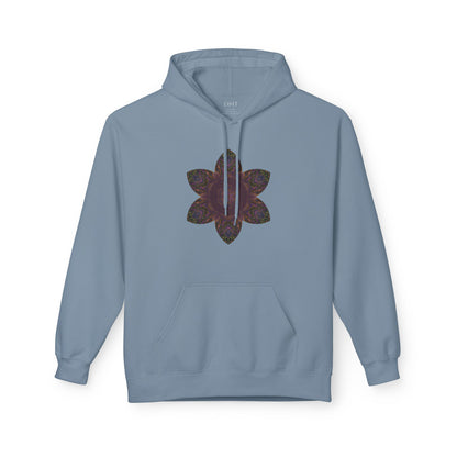 Unisex Midweight Softstyle Fleece Hoodie - Love Light Mandalas No.3