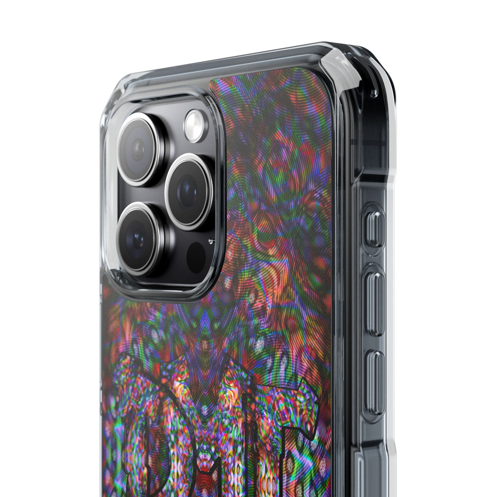 iPhone 15 Magnetic Clear Impact Case - DMT Scribe No.S1T1