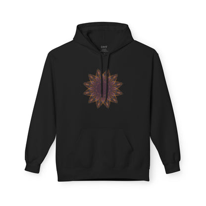 Unisex Midweight Softstyle Fleece Hoodie - Love Light Mandalas No.1