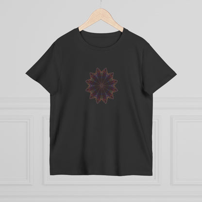 Women’s Maple Tee - Love Light Mandalas No.10