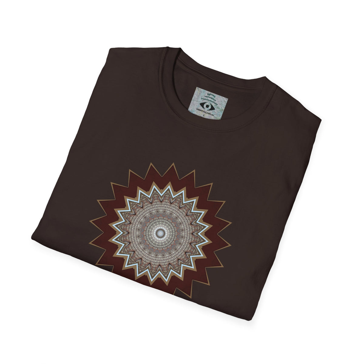 Unisex Softstyle T-Shirt - Mycelium Mandalas No.1