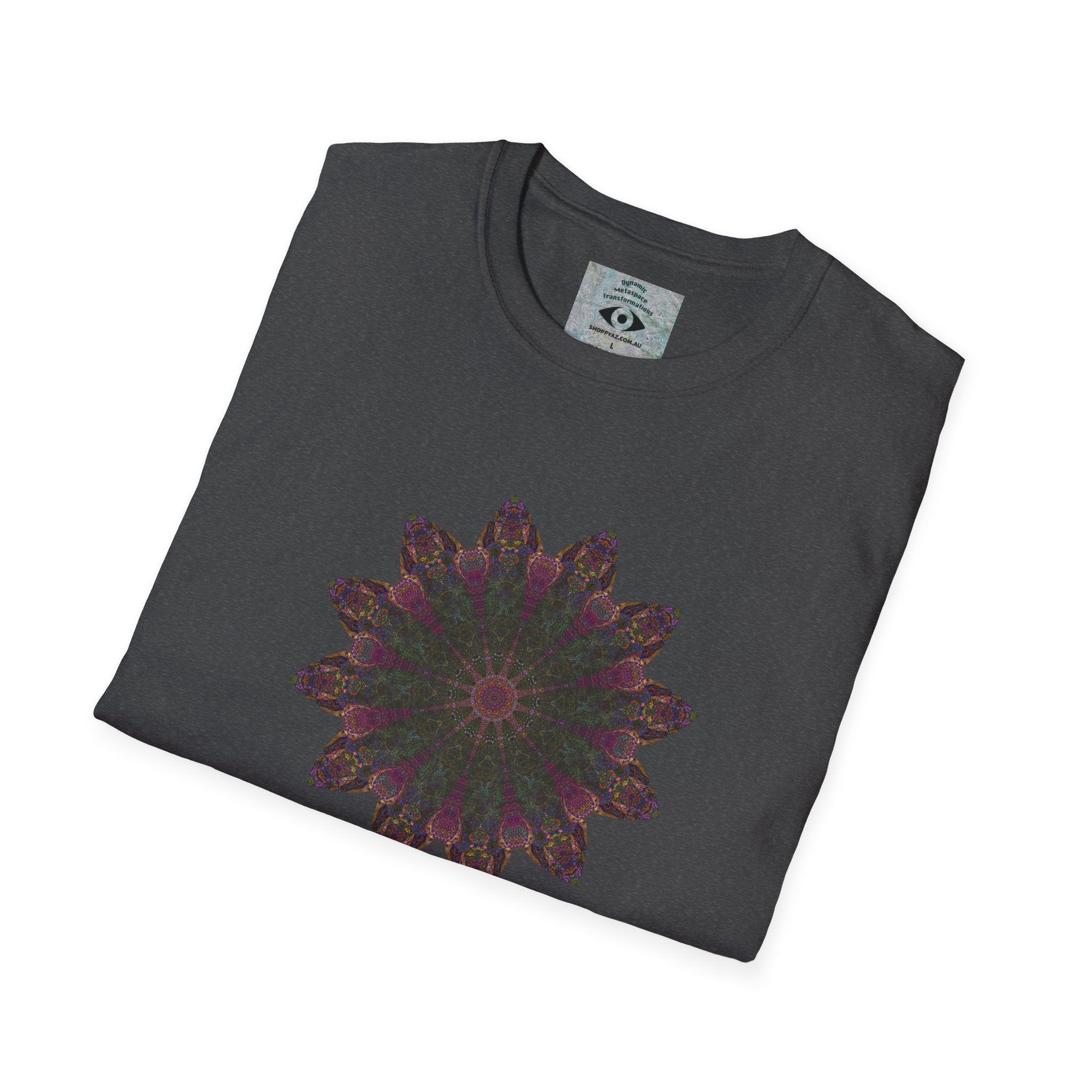Unisex Softstyle T-Shirt - Love Light Mandalas No.7