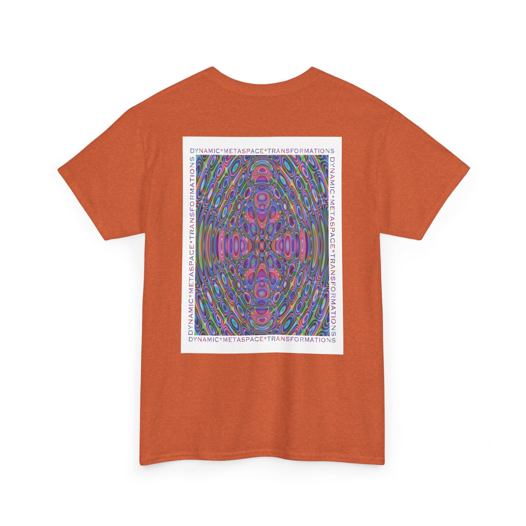 Unisex Heavy Cotton Tee (Back) - DMT Seer No.1