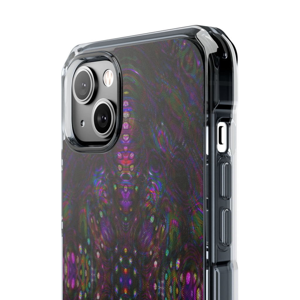 iPhone 14 Magnetic Clear Impact Case - DMT Scribe Tiles No.6