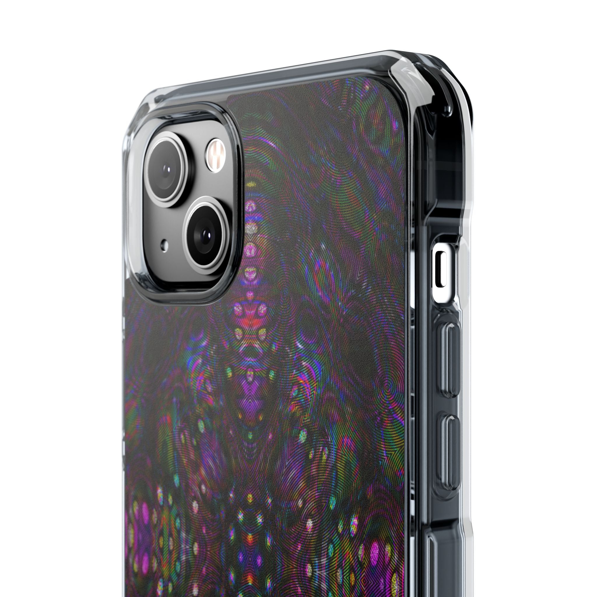 iPhone 14 Magnetic Clear Impact Case - DMT Scribe Tiles No.6