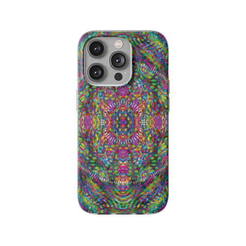 iPhone 14 Flexi Case - DMT Scribe Tiles No.4