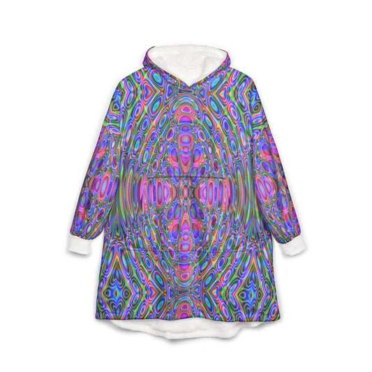 Unisex Hooded Blanket - DMT Seer No. 1