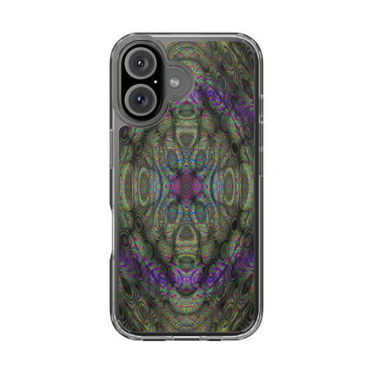 iPhone 16 Clear Case – DMT Seer No.16