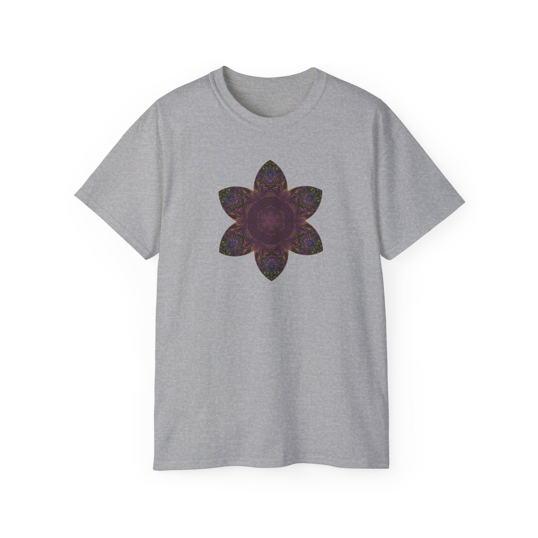 Unisex Ultra Cotton Tee - Love Light Mandalas No.3