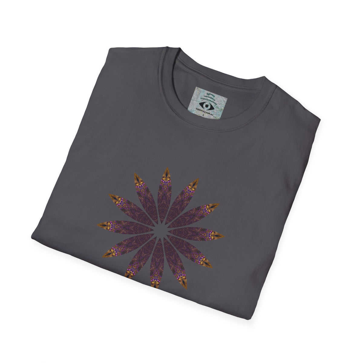 Unisex Softstyle T-Shirt - Love Light Mandalas No.2