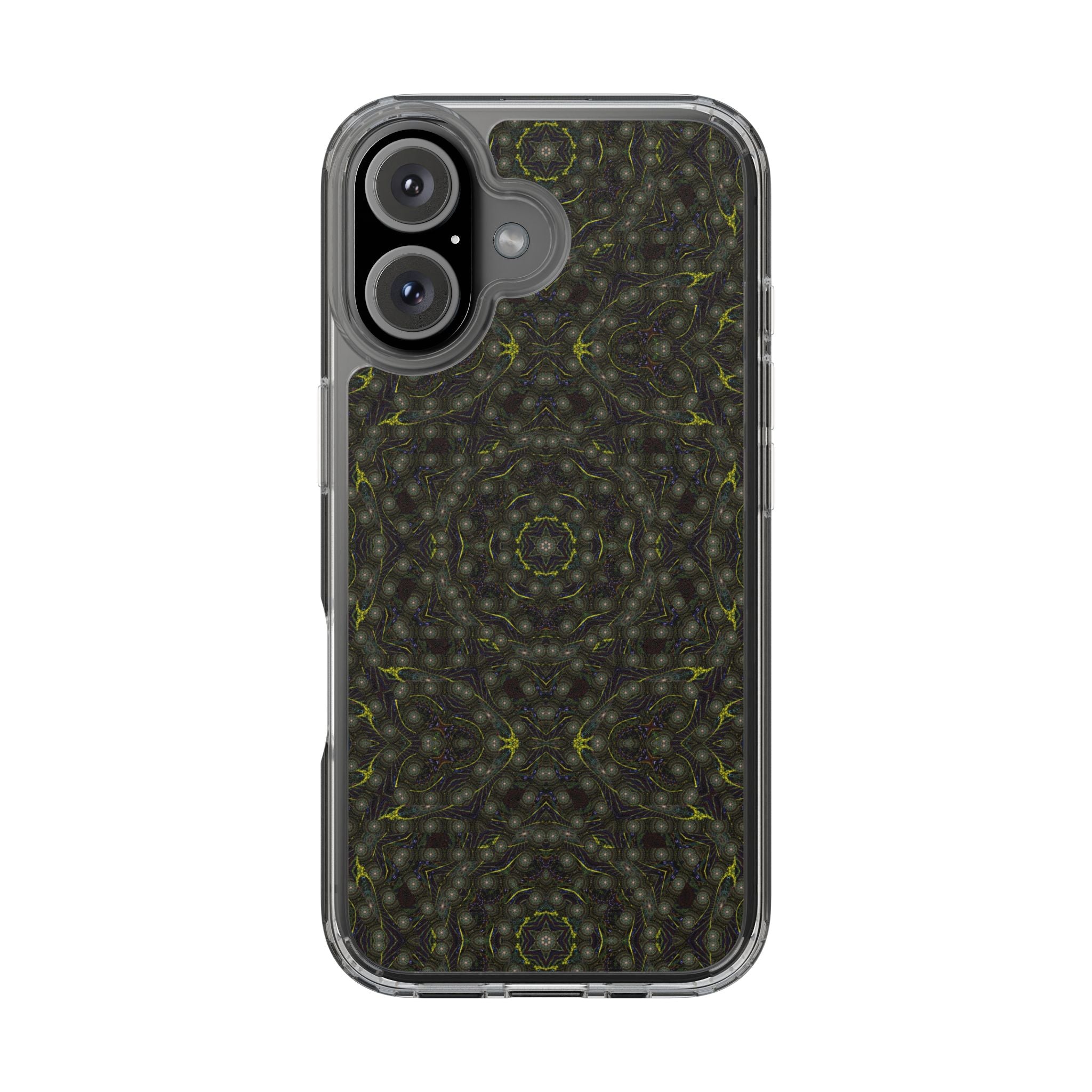 iPhone 16 Clear Case – P5 Kaleidoscopic No.2
