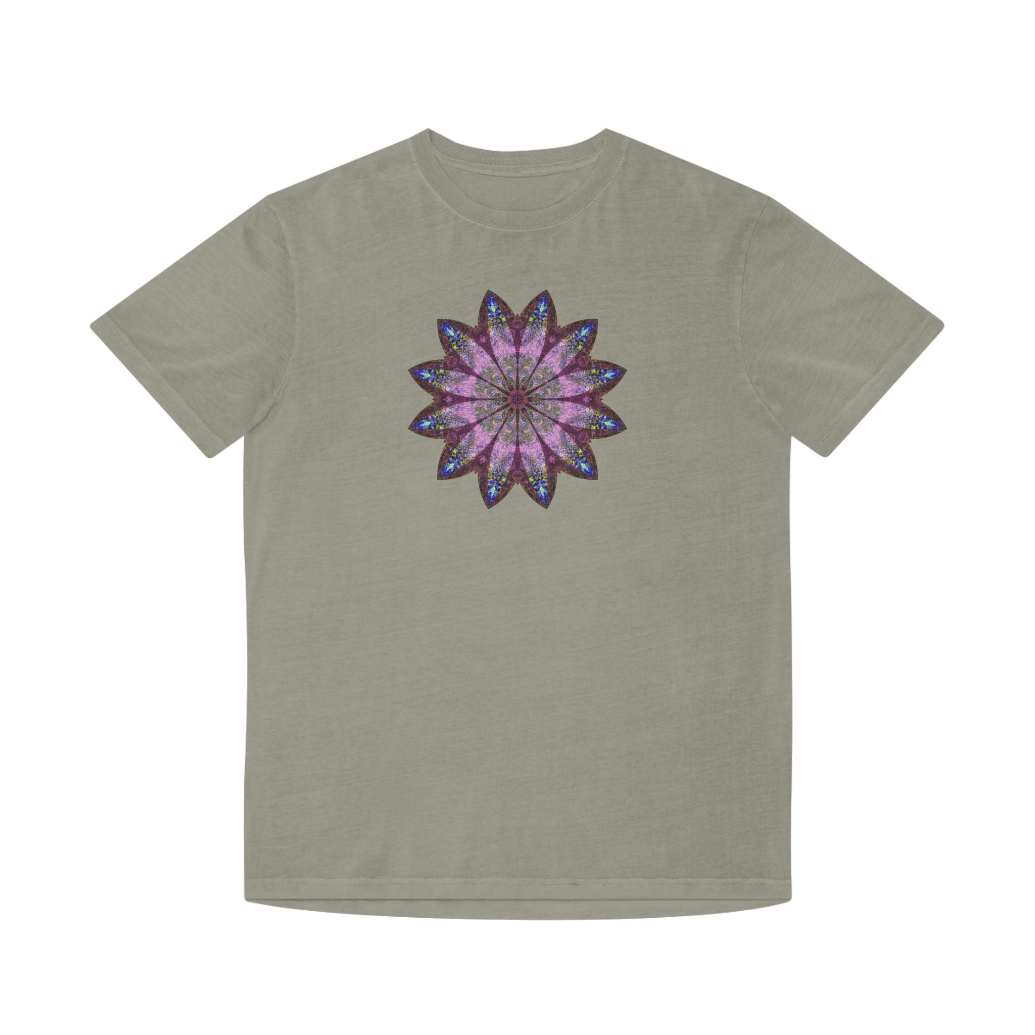 Unisex Faded Shirt - Love Light Mandalas No.19