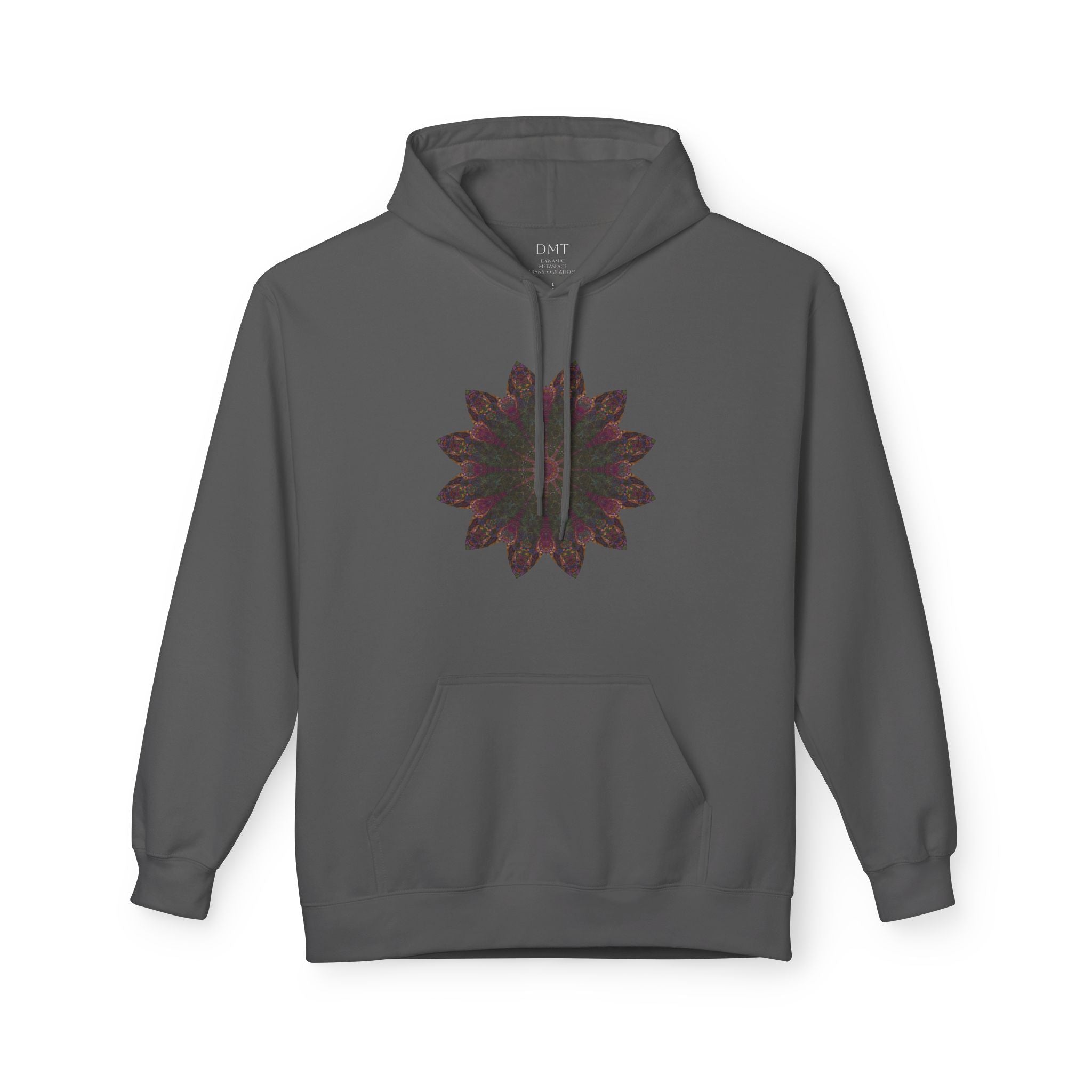 Unisex Midweight Softstyle Fleece Hoodie - Love Light Mandalas No.7