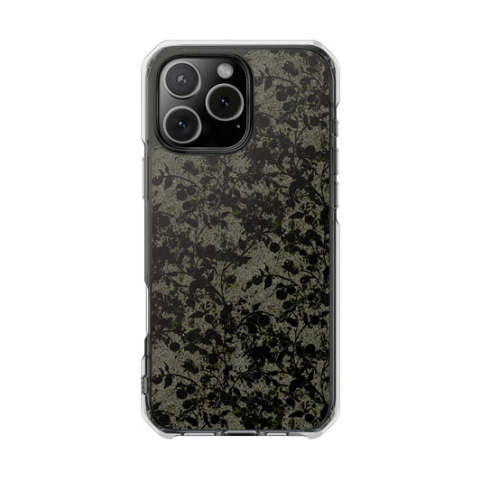 iPhone 16 Magnetic Clear Impact Case - Hidden Weave Series V3 No.25