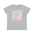 Women's Midweight Cotton Tee - Frequent Daydreams Sketch No.46