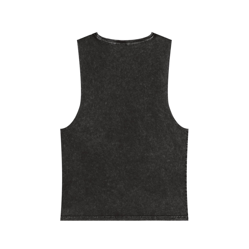 Unisex Stonewash Tank Top - Love Light Mandalas No.6