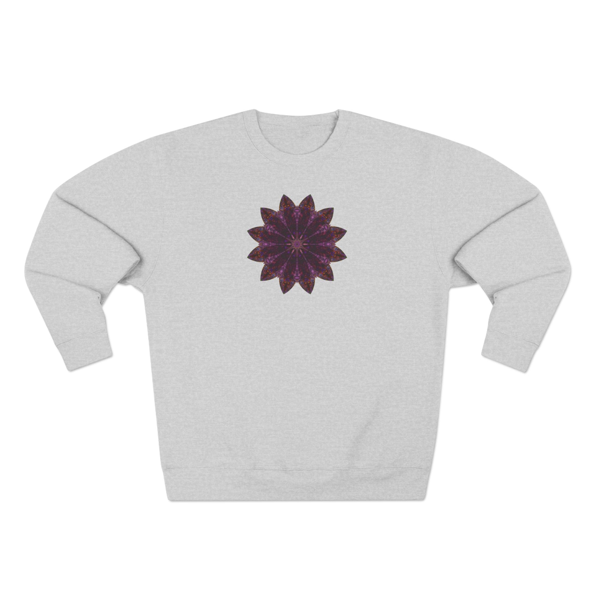 Unisex Crewneck Sweatshirt - Love Light Mandalas No.15