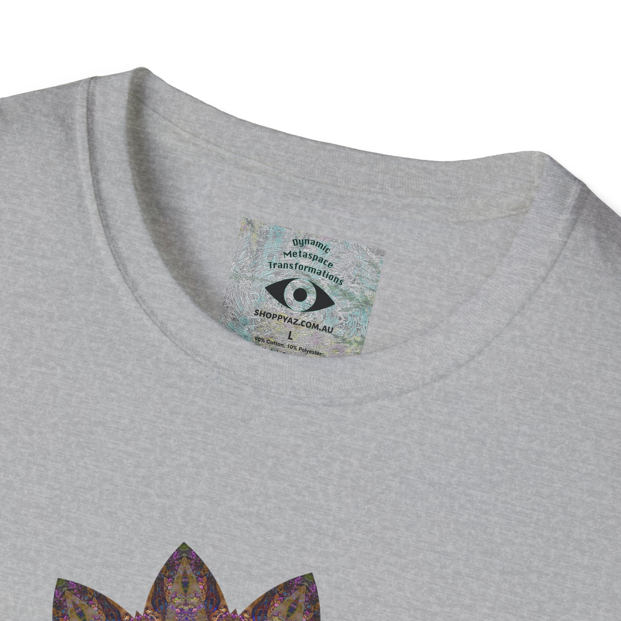 Unisex Softstyle T-Shirt - Love Light Mandalas No.6