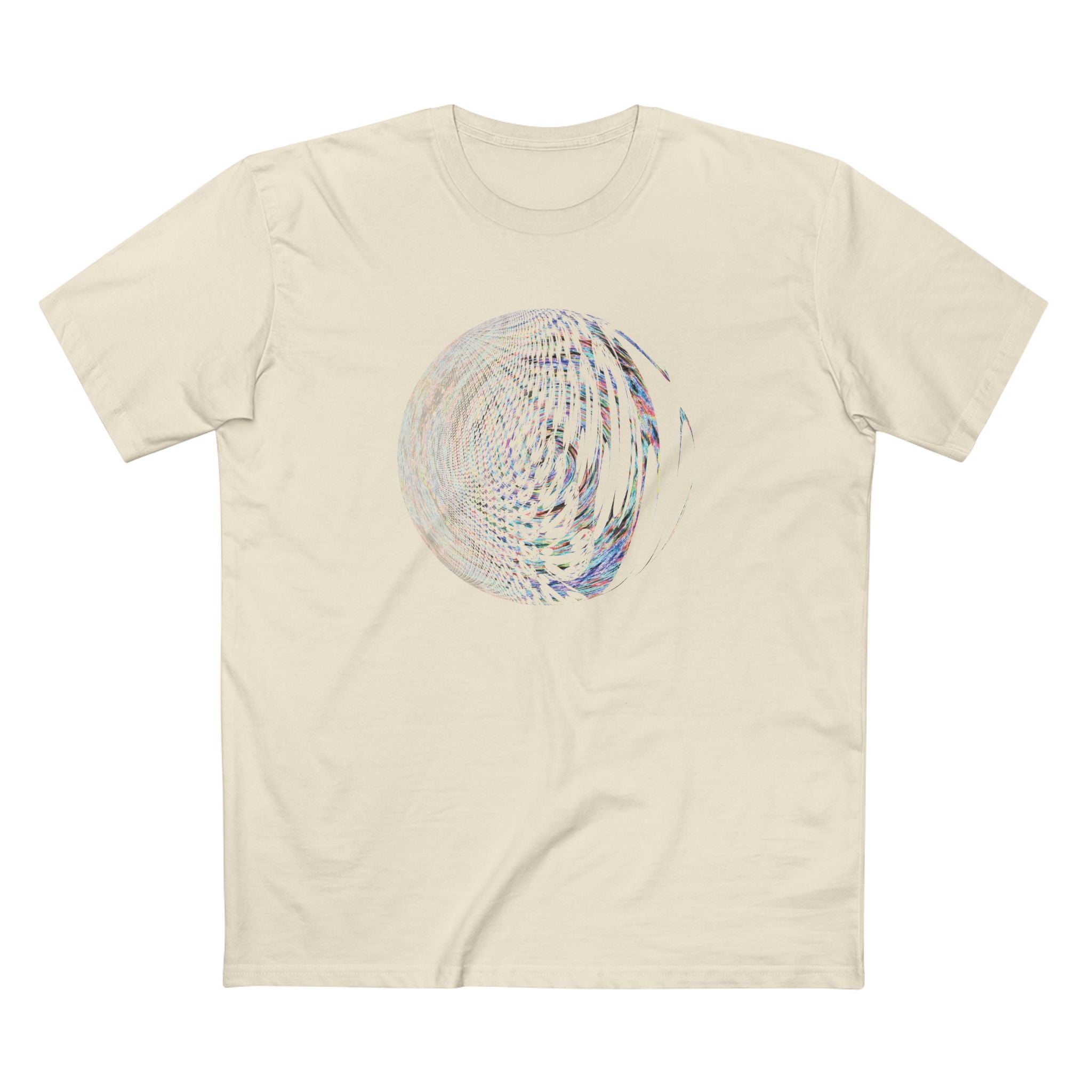 Men's Staple Tee - Fractal Moon No.2