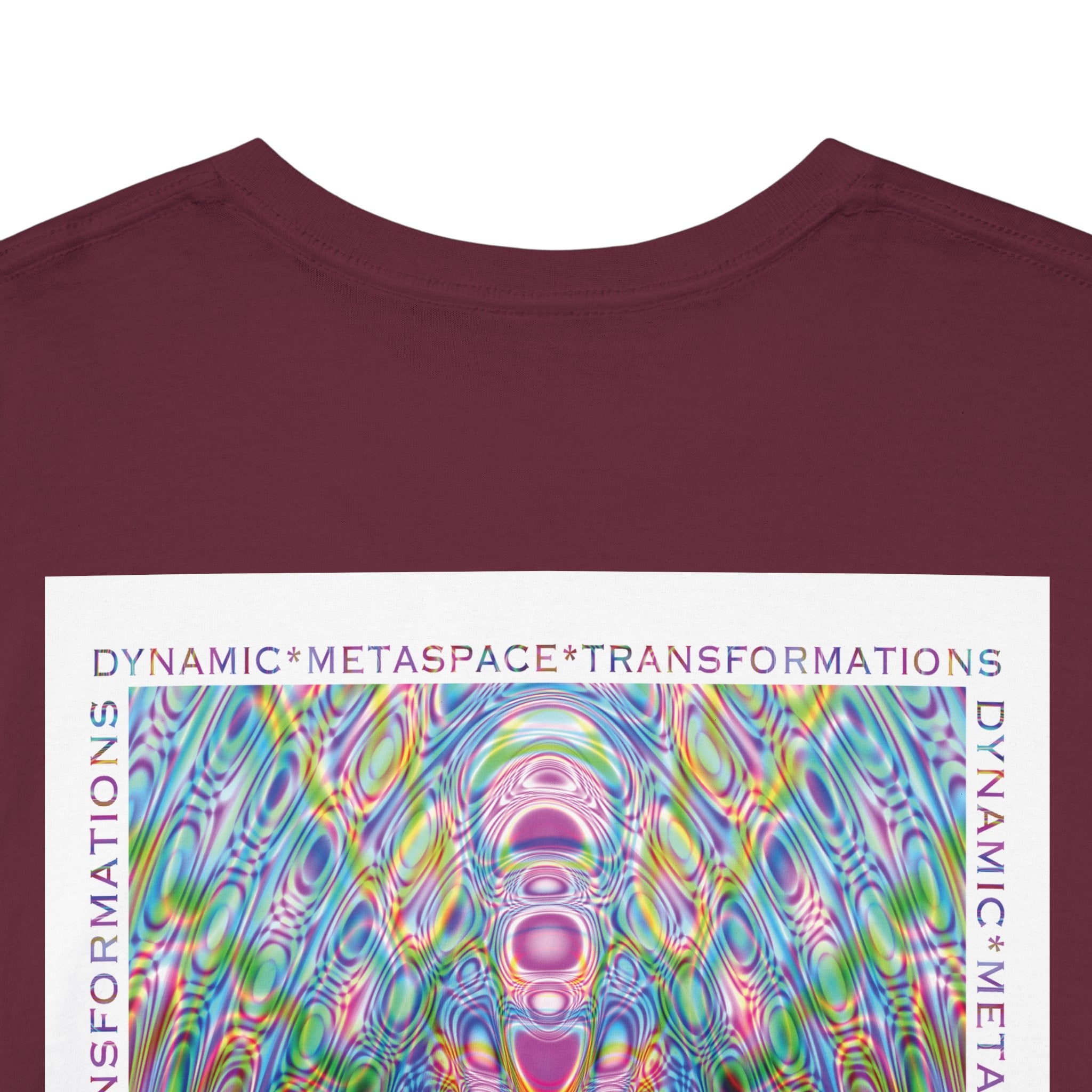 Unisex Heavy Cotton Tee (Back) - DMT Seer No.2
