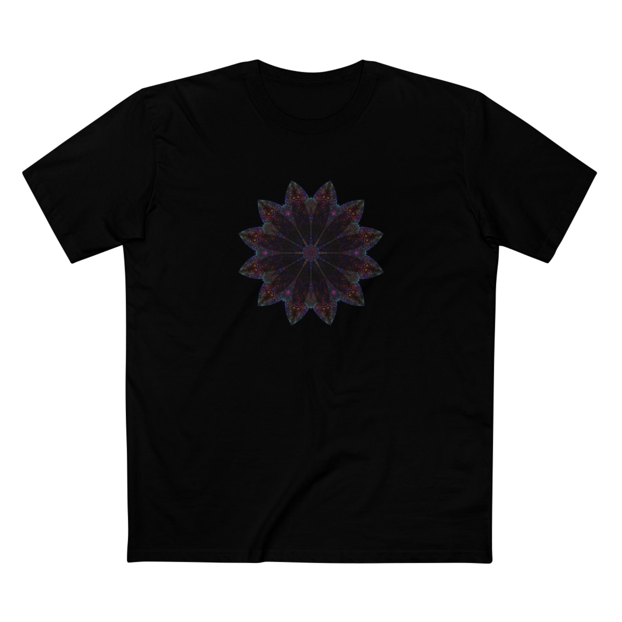 Men's Staple Tee - Love Light Mandalas No.25