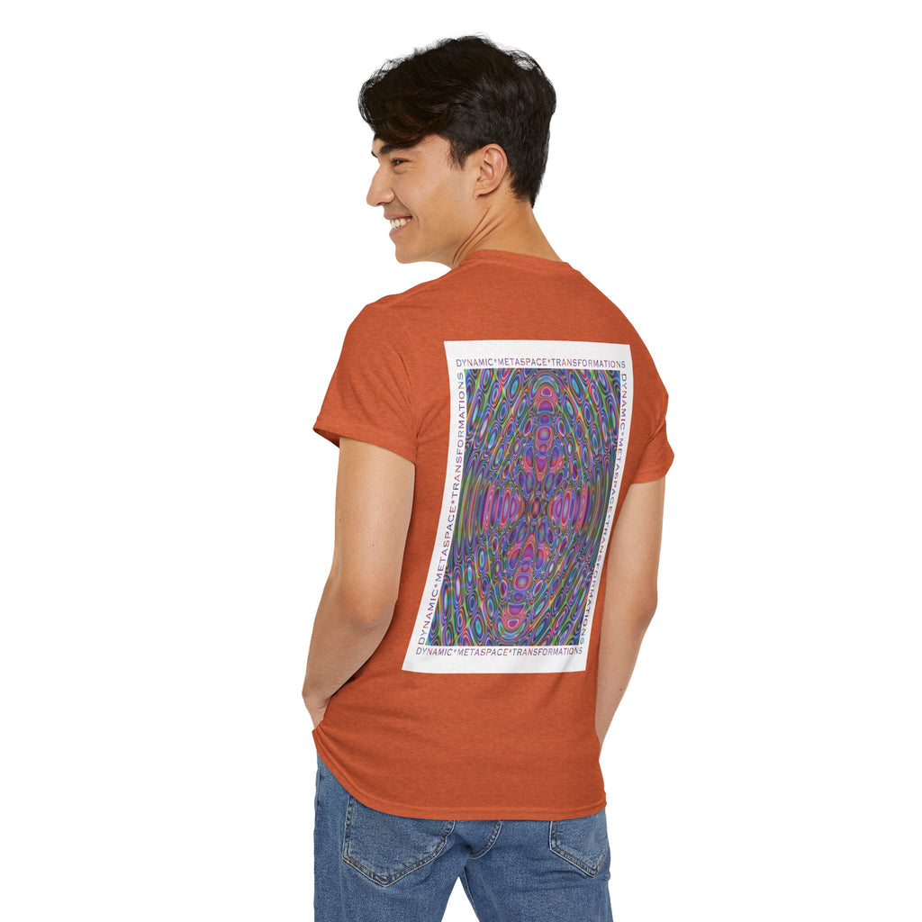 Unisex Heavy Cotton Tee (Back) - DMT Seer No.1
