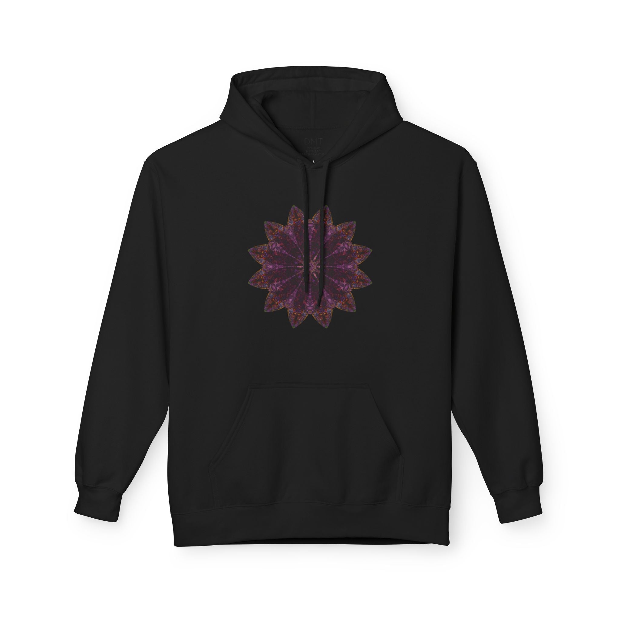 Unisex Midweight Softstyle Fleece Hoodie - Love Light Mandalas No.15