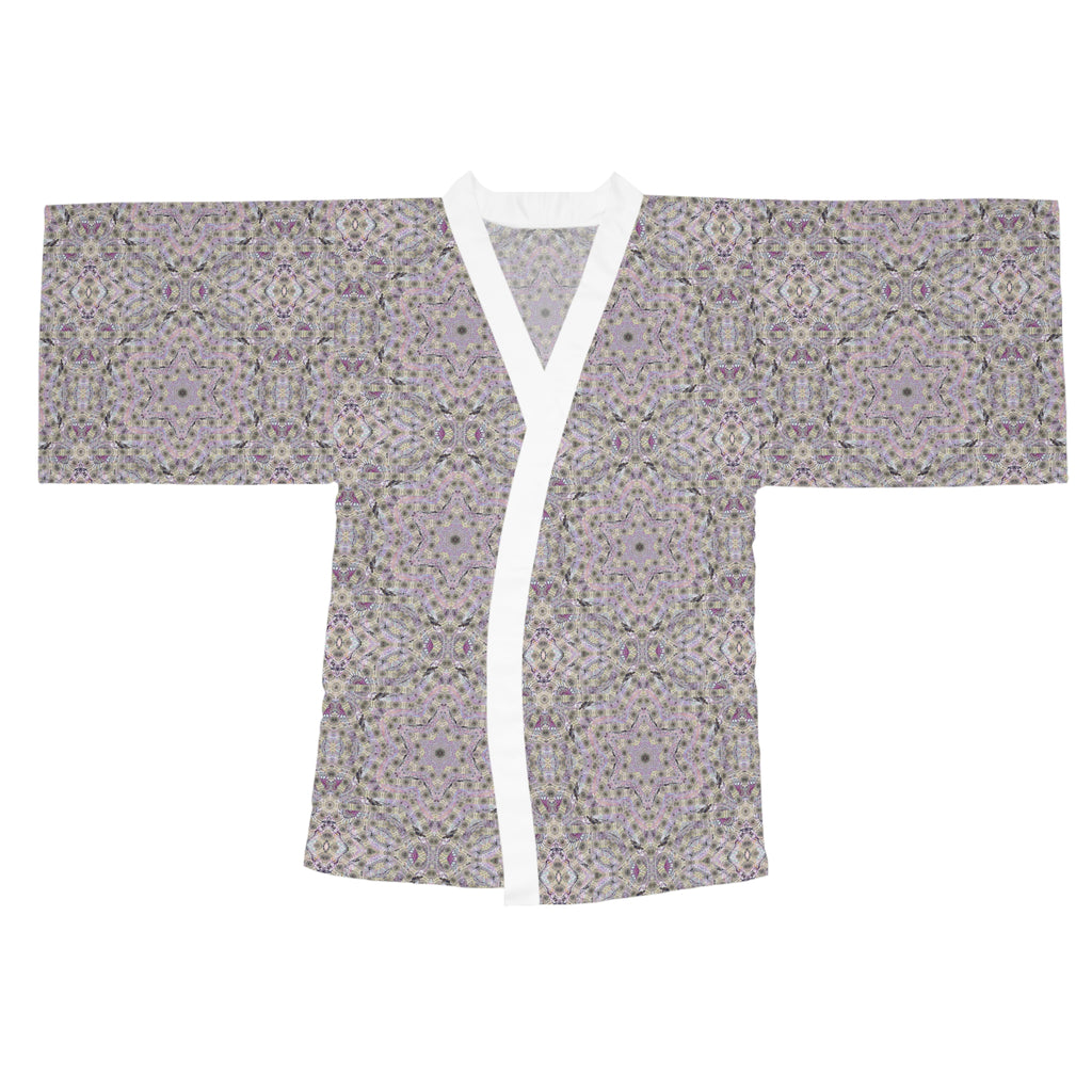 Long Sleeve Kimono Robe - P5 Kaleidoscopic No.23