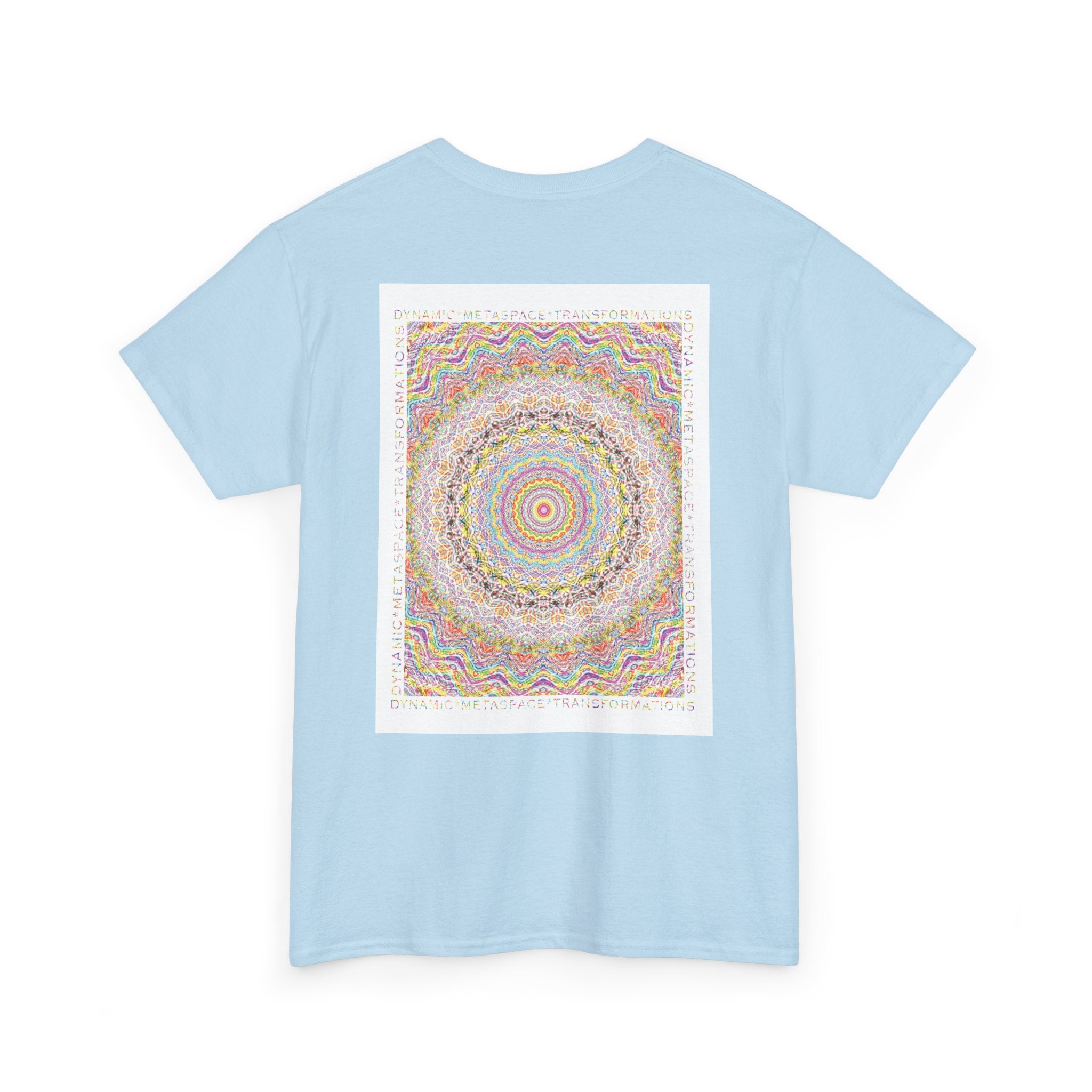 Unisex Heavy Cotton Tee (Back) - DMT Seer No.11