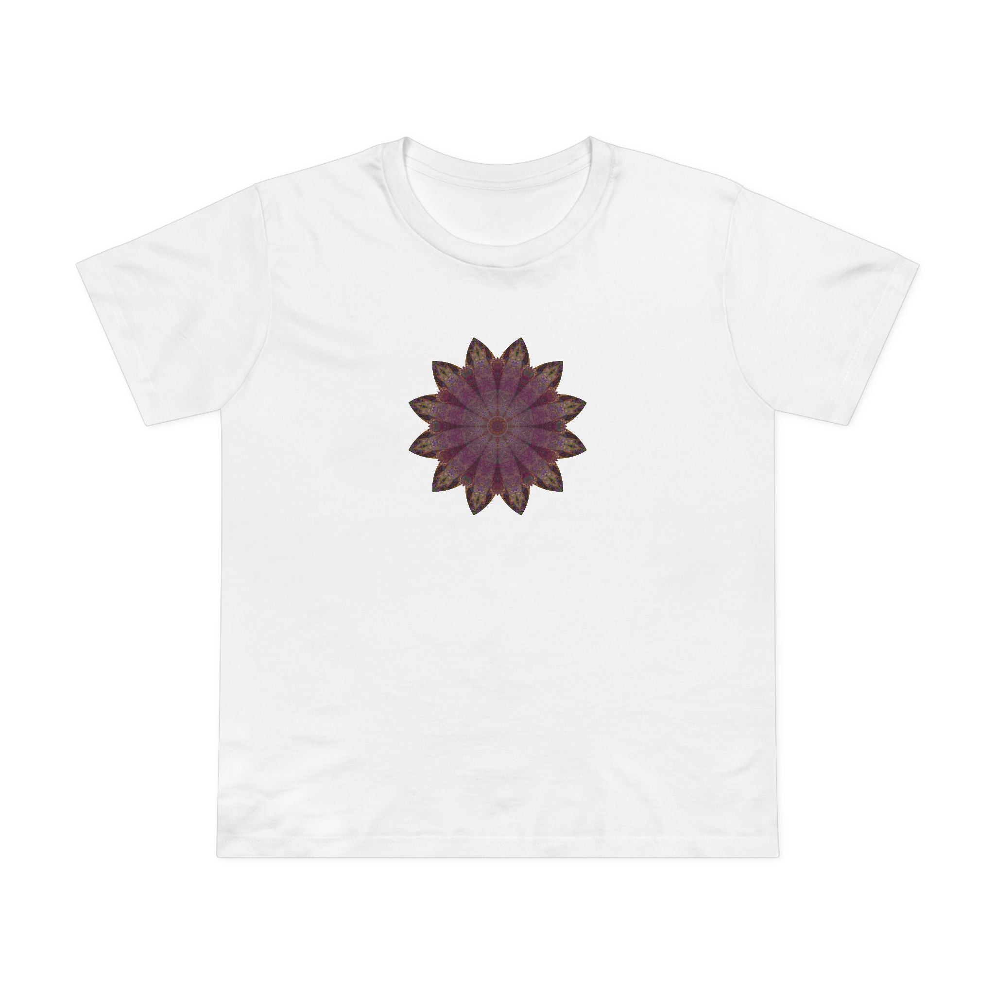Women’s Maple Tee - Love Light Mandalas No.6